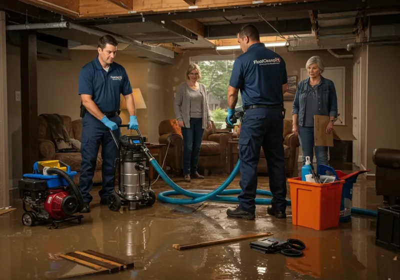 Basement Water Extraction and Removal Techniques process in Lexington, OH