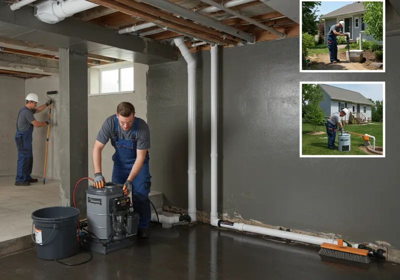 Basement Waterproofing and Flood Prevention process in Lexington, OH